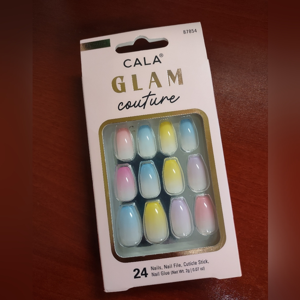 GLAM COUTURE | MEDIUM COFFIN OMBRE - Pretty Pastel perfect for Spring